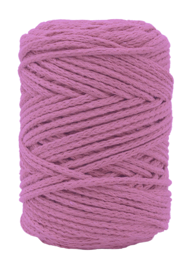 Relax Yarn Cordy versatile cord in soft lavender pink for home accessories