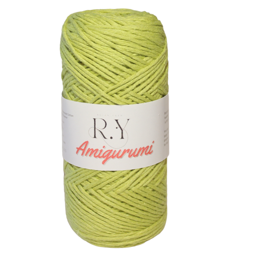 Relax Yarn Amigurumi 1.5mm fine gauge recycled cotton yarn for crocheting toys and detailed figures