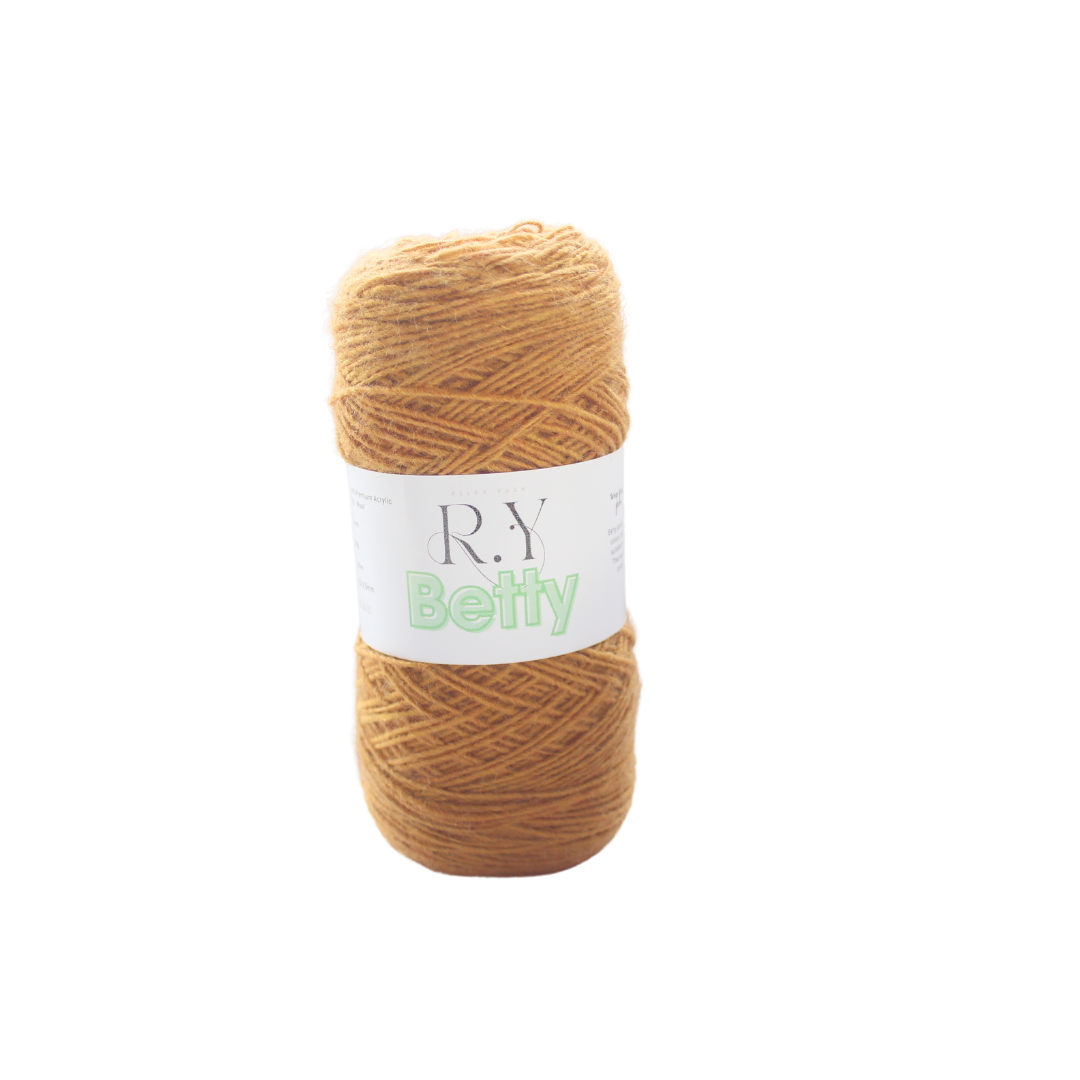 Relax Yarn Betty premium 95% acrylic and wool blend yarn ideal for soft garments
