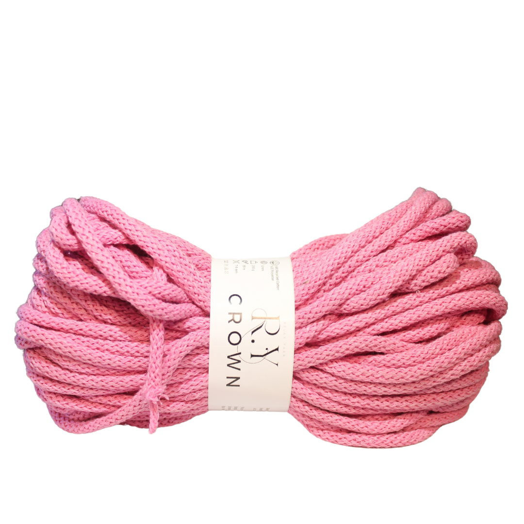 Relax Yarn Crown 5mm bulky recycled cotton yarn for structural baskets and chunky rugs