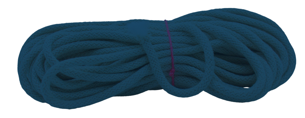 Close-up of Relax Yarn Tress Soft 5mm recycled cotton super bulky yarn, perfect for soft blankets