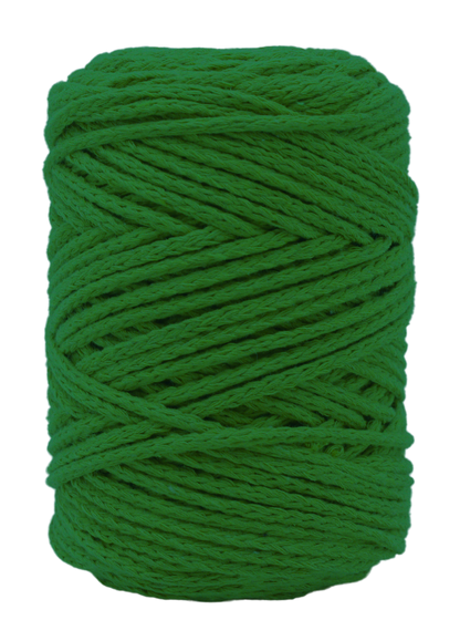 Relax Yarn Cordy chunky recycled cotton rope in forest green

