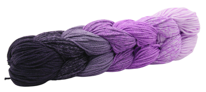 Relax Yarn Mellay gradient yarn black to purple and pink for seamless garments