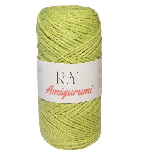 Relax Yarn Amigurumi 1.5mm fine gauge recycled cotton yarn for crocheting toys and detailed figures