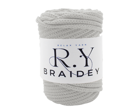 Relax Yarn Braidey 6mm super chunky recycled cotton cord for quick rugs and structural baskets