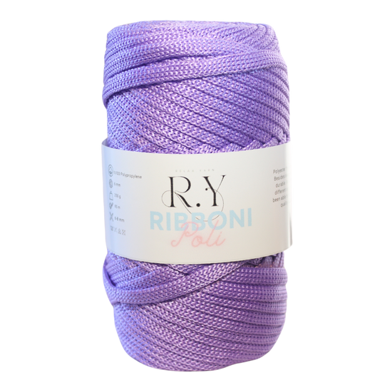 Relax Yarn Poli Ribboni 6mm chunky polypropylene ribbon yarn for water-resistant structural bags