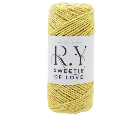 Relax Yarn Sweetie of Love 1.5mm fine gauge recycled cotton blend for soft baby yarn and amigurumi